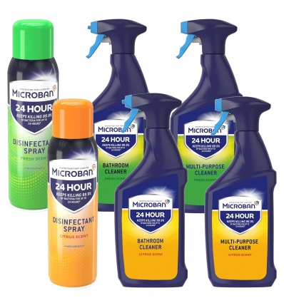 Microban 750ml Trigger Spray Bathroom Cleaner