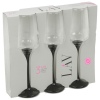 LAV Black Glassware x3