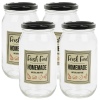 "Fresh Food" Glass Storage Jars