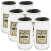 "Fresh Food" Glass Storage Jars
