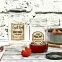 "Fresh Food" Glass Storage Jars