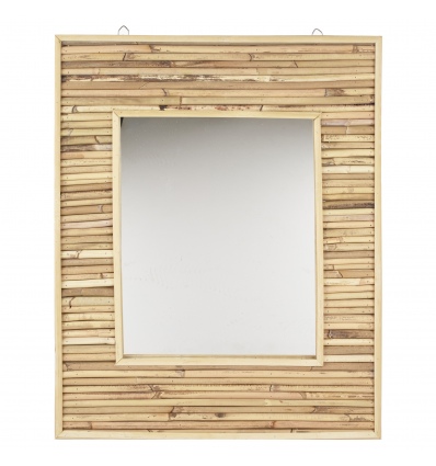 Rattan And Bamboo Mirror [534644]