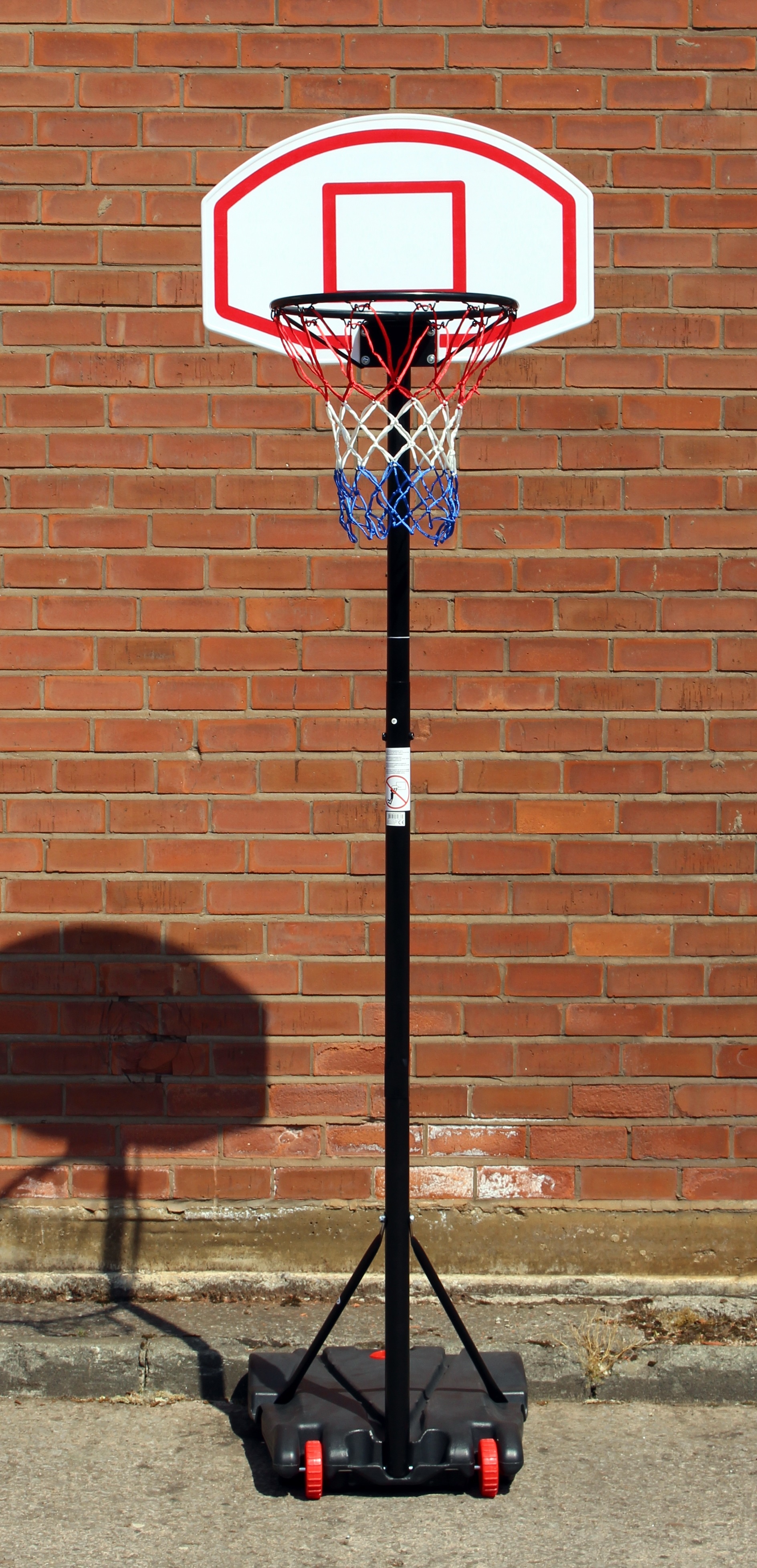 Free Standing Basketball Hoop Net Backboard Stand Set Adjustable