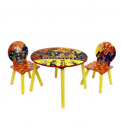 Gormiti Children's Table And 2 Chairs (064954)