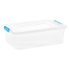 Clear Underbed Click And Store Box With Clear Lid