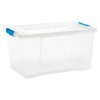 Clear Underbed Click And Store Box With Clear Lid