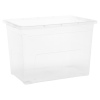 Clear Underbed Click And Store Box With Clear Lid