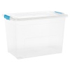 Clear Underbed Click And Store Box With Clear Lid