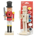 18cm Wooden Soldier Paint Hobby Set [016087]