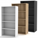 4 Tier Bookcase Cupboards 58x29x118cm [FT2202-040]