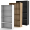 4 Tier Bookcase Cupboard 58x29x118cm [FT2202-040]