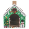 Cardboard Christmas Cat House [329491]