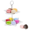 Star Shaped 2 Layer Porcelain Food Display Stand [128165]