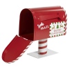 Red Freestanding Santa Post Mail Box [723254]