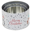 Kids Xmas Design 3 Piece Cookie Tin Set [913440]