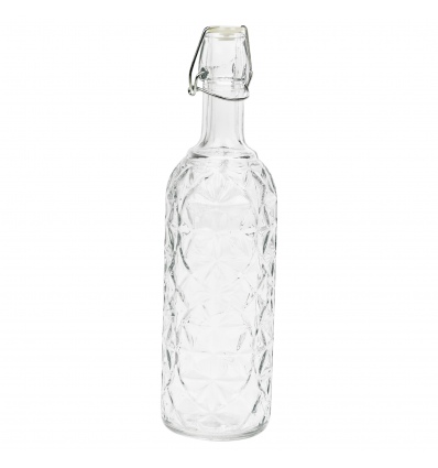 Glass Bottle with Iron Clip 720ml [293503]