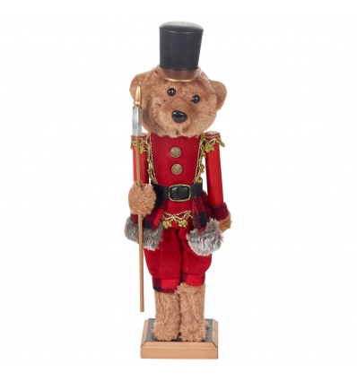38cm Christmas Bear Nutcracker [342285]