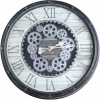 White Wall Clock with Movement [652493]