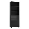 STAKK Free Standing 2 Door 1 Drawer Cabinet + Wide 3 Tier Shelf