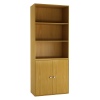 STAKK Free Standing 2 Door Cabinet + Wide 3 Tier Shelf