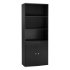 STAKK Free Standing 2 Door Cabinet + Wide 3 Tier Shelf