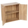 STAKK Free Standing 2 Door Cabinet + Wide 3 Tier Shelf