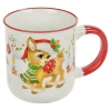 4 x 200ml Ceramic Christmas Design Mug Sets [253550]