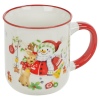 4 x 200ml Ceramic Christmas Design Mug Sets [253550]