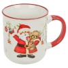 4 x 200ml Ceramic Christmas Design Mug Sets [253550]