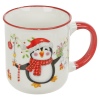 4 x 200ml Ceramic Christmas Design Mug Sets [253550]