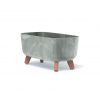 GRACIA CASE Flower Pot With Round Corners And Legs