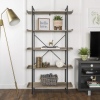 68" Industrial Collection Metal Bookcase