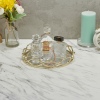 Eternity Design Glass Mirror Candle Tray