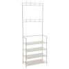 Coat Hanging & 4 Tier Shoe Rack Unit