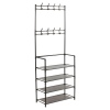 Coat Hanging & 4 Tier Shoe Rack Unit