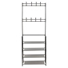 Coat Hanging & 4 Tier Shoe Rack Unit