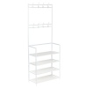 Coat Hanging & 4 Tier Shoe Rack Unit