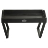 Black Wooden Serving Sofa Tray with Folding Legs [019071]