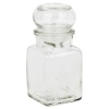 4 Glass Storage Spice Jars with Lids - Sleeve Pack