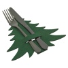 Felt Christmas Tree Cutlery Holder [013925]