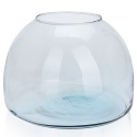Recycled Glass Flat Base Fish Bowl Vase [233538]