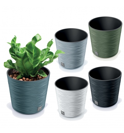 FURU LOW Round Plastic Plant Pot