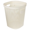 12.5L Plastic Rattan Effect Dustbin [431743]