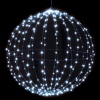 40cm Decorative Hanging Orb Metal Wire LED Ball Light