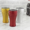 3x Coca Cola Glasses Red+Gold+Silver [1096647]