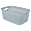 30L Plastic Rattan Effect Laundry Basket [431736]