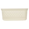 30L Plastic Rattan Effect Laundry Basket [431736]