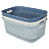 30L Plastic Rattan Effect Laundry Basket [431736]