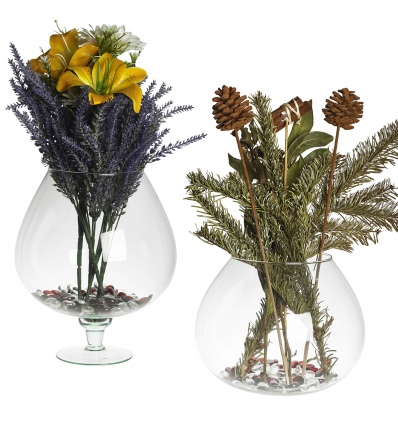 100% Recycled Glass Vases