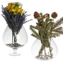 100% Recycled Glass Vases